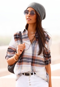 Buffalo Karobluse, aus weichem Flanell