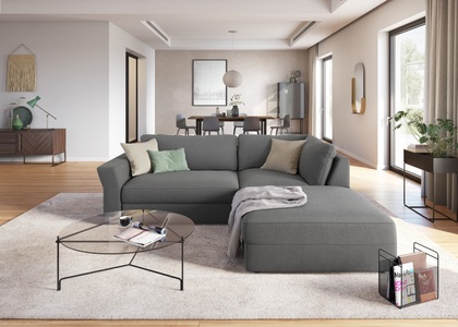 sit&more Ecksofa, inklusive Sitztiefenverstellung