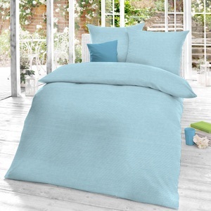 Schlafgut, Schlafgut Bettwäsche »Mako-Satin«, (3 tlg.), Bettwäsche in Mako Satin Qualität, Satin mit seidigem Glanz, 