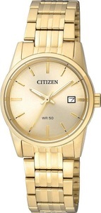 Citizen, Citizen Quarzuhr »EU6002-51P«, Citizen Quarzuhr, Armbanduhr, Damenuhr, Edelstahlarmband, Datum