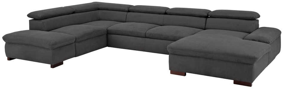 Home affaire Wohnlandschaft »Alberto«, XL, inklusive Kopfteilverstellung