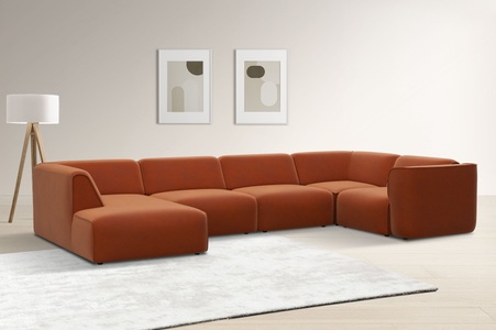 COUCH??, COUCH? Wohnlandschaft »Fettes Polster«, Modulsofa Set, Module einzeln für individuelle Zusammenstellung s. 