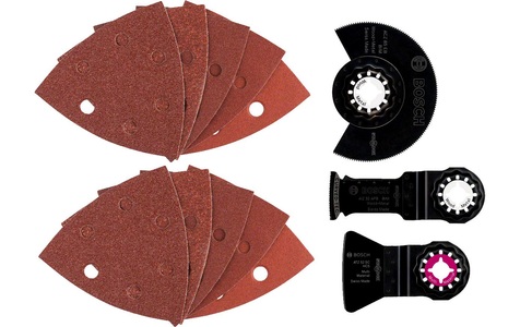 Bosch Accessories, Multifunktionswerkzeug-Zubehör-Set 23teilig Bosch Accessories 2608661694 1 Set, Bosch Professional Werkzeugset »Universal, 13 Teile«