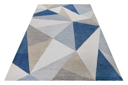 WECON HOME, Wecon home Teppich »Next Time 2.0«, rechteckig, modern, handgefertigt, geometrisches Design für Wohn-, Schlafzimmer, Wecon home Teppich »Next Time 2.0«, rechteckig, 8 mm Höhe, modern, handgefertigt, geometrisches Design für Wohn-, Schlafzimmer