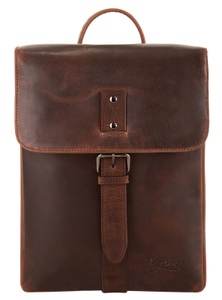 X-ZONE, X-Zone Laptoprucksack, X-Zone Laptoprucksack, echt Leder