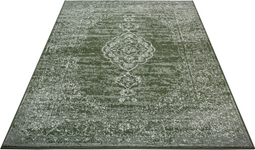 HANSE Home Teppich »Meridional«, rechteckig, 9 mm Höhe, Weicher Flor, Orient Design, ringsum gekettelt, strapazierfähig, pflegeleicht, Wohnzimmer, Schlafzimmer, Büro, aus der EU
