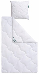 f.a.n. Schlafkomfort, f.a.n. Schlafkomfort Microfaserbettdecke »Wellness für die Haut«, normal, Bezug 100% Polyester, (1 St.), antibakterielle Bettdecke, 135x200 oder 155x220 cm, Sommer oder Winter, fan Microfaserbettdecke »Wellness für die Haut«, normal, Bezug 100% Polyester, (1 St.), antibakterielle Bettdecke, 135x200 oder 155x220 cm, Sommer oder Winter