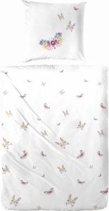 undefined, Primera Renforcé Bettwäsche, Primera Bettwäsche »Butterfly«, mit Schmetterlingen
