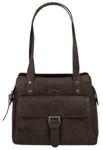 Klondike 1896, Klondike 1896 Henkeltasche, (1 tlg.), echt Leder, Klondike 1896 Henkeltasche, echt Leder