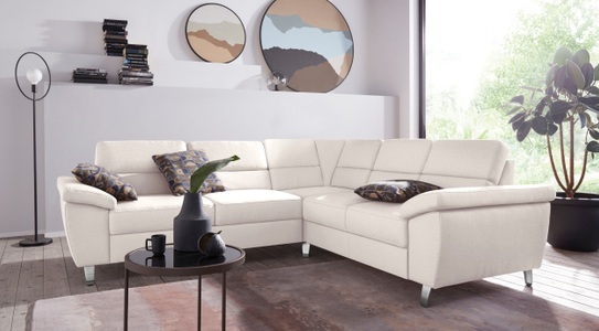 SIT&MORE, sit&more Ecksofa, sit&more Ecksofa »Sorano L-Form« wahlweise mit Bett- und Relaxfunktion, inkl. Bettkasten