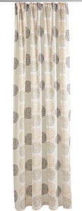 MY HOME, my home Gardine »Web«, (1 St.), Blickdicht, Bedruckt, Polyester, 