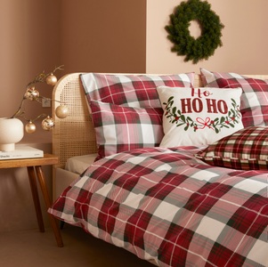 LeGer Home by Lena Gercke, LeGer Home by Lena Gercke Bettwäsche »Mileja in Gr. 135x200 oder 155x220 cm«, (2 tlg.), Bettwäsche aus Baumwolle, karierte Winterbettwäsche, Weihnachten, LeGer Home by Lena Gercke Bettwäsche »Mileja in Gr. 135x200 oder 155x220 cm«, Bettwäsche aus Baumwolle, karierte Winterbettwäsche, Weihnachten