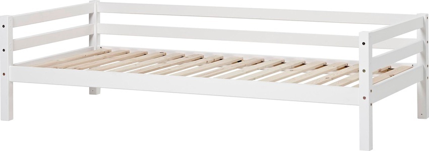 Hoppekids, Hoppekids Daybett, (Bett), Hoppekids Daybett »ECO Dream MY COLOR«, (Bett), Kinderbett 90x200 Massiv Weiss oder Grün