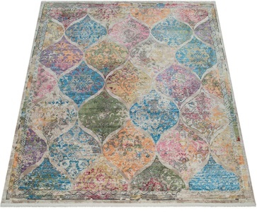 PACO HOME, Teppich, »Picta 110«, Paco Home, rechteckig, Höhe 12 mm, maschinell gewebt, 