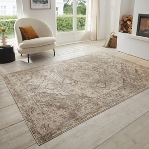 Hanse Home, HANSE Home Teppich »Sand«, rechteckig, 8 mm Höhe, strapazierfähig, robust, pflegeleicht, ringsum gekettelt, geeignet für Fussbodenheizung, HANSE Home Teppich »Sand«