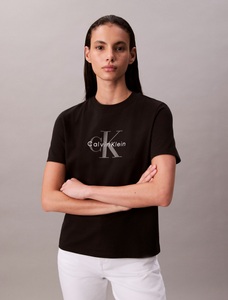 Calvin Klein Jeans T-Shirt »HERO SS CLASSIC MONOLOGO CNECK T«, mit grossem CK-Print