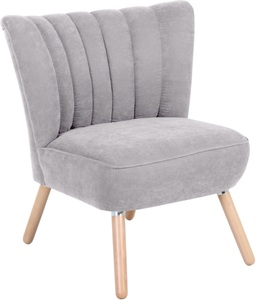 MAX WINZER, Max Winzer® Sessel »Aspen«, im Retrostil, Max Winzer® Sessel »Aspen, Loungesessel, Solitärsessel, bequem,« tolle Rückenlehnenverarbeitung im Retrostil, hoher Fuss