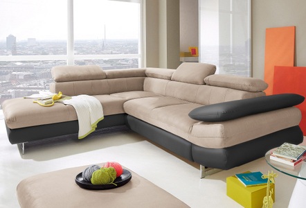 INOSIGN, INOSIGN Ecksofa »Solution2«, wahlweise mit Bettfunktion, INOSIGN Ecksofa »Solution L-Form«, wahlweise mit Bettfunktion