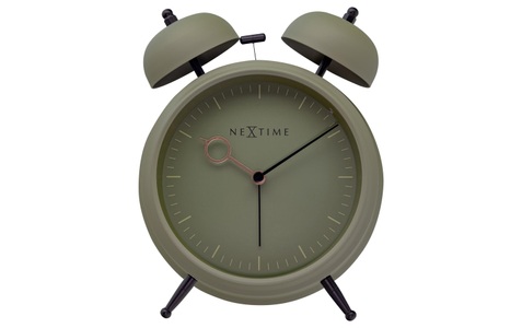 NexTime, NeXtime Klassischer Wecker Golden Hour Olivgrün, NeXtime Klassischer Wecker Golden Hour Olivgrün