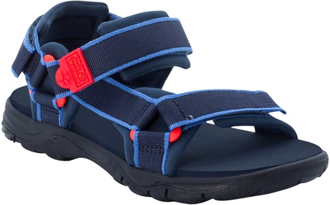 Jack Wolfskin, Jack Wolfskin Outdoor-Sandale Kinder Seven Seas 3 Kids 35 blau blue / red, 