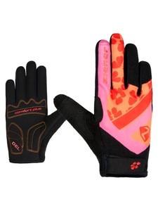 Ziener, Ziener Kinder Colja Long Bike Handschuhe (Größe L, Pink), Ziener COLJA Handschuhe schwarz
