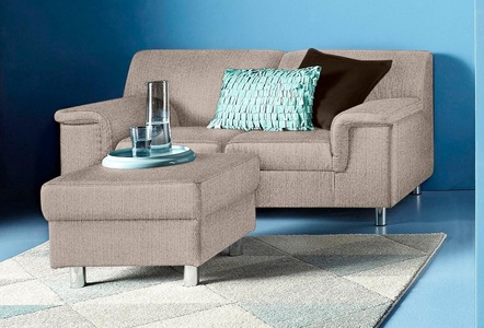INOSIGN, INOSIGN 1,5-Sitzer »Jamie, Sofa mit kompakten Stellmassen für kleine Räume, Breite 145cm«, Home affaire 1,5-Sitzer »Jamie, Sofa mit kompakten Stellmassen für kleine Räume, Breite 145cm«