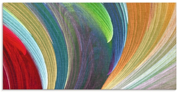 Artland Glasbild »Windwellen III«