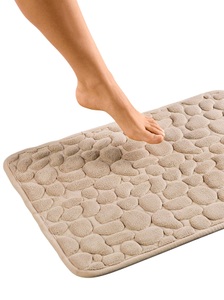 Wenko, Soft Duschvorlage Wenko beige, 