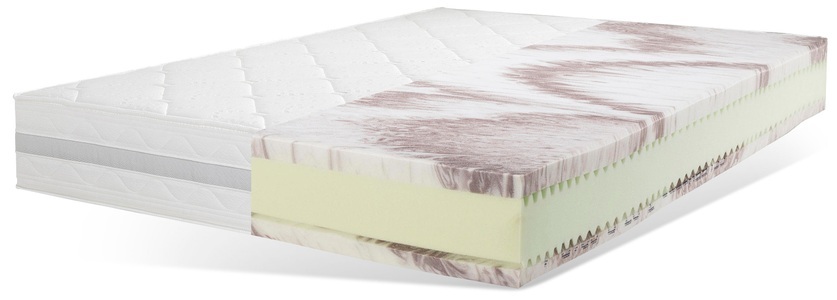 Breckle, Gelschaummatratze »Gelschaum-5000«, Breckle, 25 cm hoch, Breckle Northeim Gelschaummatratze »Gelschaum-5000« 25 cm hoch Raumgewicht: 28 kg/m³ 1 Stk. tlg. 7-Zonen Komfortschaumkern, Matratze in 90x200 cm und weiteren Grössen