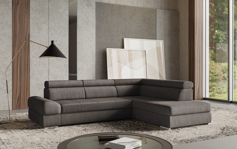 sit&more Ecksofa »Broadway L-Form«, mit verstellbaren Kopfteilen, wahlweise mit Bettfunktion