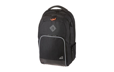 Walker by Schneiders, Walker by Schneiders Schulrucksack »College Black melan«, Walker by Schneiders Schulrucksack »College Black melan«