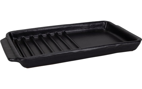 undefined, Grillform, Nouvel Grill- und Backofenpfanne Rettangolo aus Terracotta | 29 × 15 × 3 cm