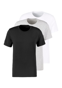 Bruno Banani T-Shirt Packung, 3 Stk. mit Rundhals-Ausschnitt