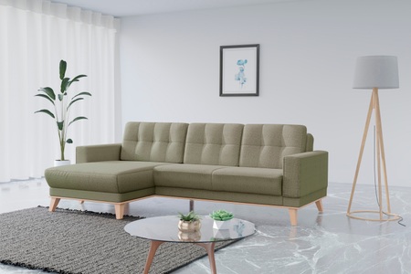 SIT&MORE, sit&more Ecksofa, wahlweise mit Kippfunktion und Bettkasten, sit&more Ecksofa »Lavida L-Form«, wahlweise mit Kippfunktion und Bettkasten