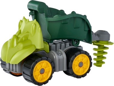 BIG, BIG-PW Mini Dino Triceratops, BIG Spielzeug-Kipper »Power Worker Mini Dino Triceratops«, Made in Germany