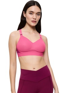 TRIACTION BY TRIUMPH, triaction by Triumph Sport-BH »Triaction Hybrid Lite P EX«, atmungsaktiv und extremer Halt, Triumph - Hybrid Lite - Sport-BH, für Damen, Pink, Größe 75/A