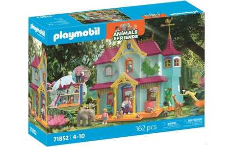 Playmobil® Konstruktions-Spielset »Animals & Friends: Kunterbunte Tiervilla 71852«