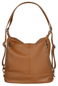 SAMANTHA LOOK, Samantha Look Cityrucksack, echt Leder, Made in Italy, Samantha Look Cityrucksack, echt Leder, Made in Italy