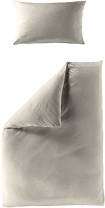 BIERBAUM Bettwäsche »4129«, Musselin, 100 % Baumwolle, pflegeleicht, bügelfrei