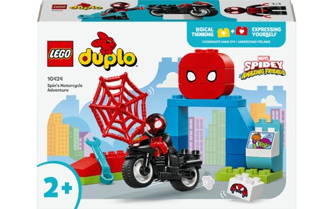 LEGO, 10424 Spins Motorrad-Abenteuer Multicolor, LEGO® Spielbausteine »DUPLO® Spins Motorrad-Abenteuer 10424«, (24 St.)