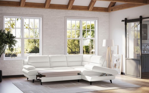COTTA Ecksofa »Pike L-Form« Zeitloses Design