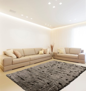 calo-deluxe Hochflor-Teppich »Emica-1000«, rechteckig, 52 mm Höhe, Kunstfell, Wohnzimmer