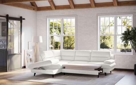 COTTA Ecksofa »Pike L-Form« Zeitloses Design