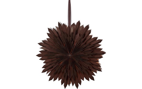 Star Trading, Dekostern Ice, Papier, ohne Fassung braun, Parforce Traditional Hunting LED Dekolicht »Trading Papierstern Ice, Braun«