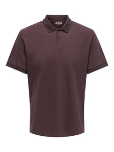 ONLY & SONS, ONLY & SONS Poloshirt "ONSBEN REG SS POLO SHIRT NOOS" Baumwolle, regular fit