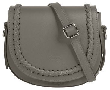 CLUTY, Cluty Umhängetasche, (1 tlg.), echt Leder, Made in Italy, Cluty Umhängetasche, echt Leder, Made in Italy