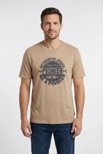 Pioneer Authentic Jeans, Pioneer Authentic Jeans T-Shirt in normaler Passform