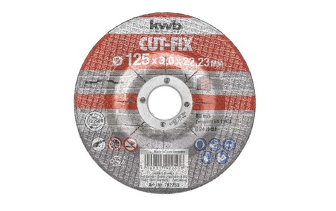 kwb, kwb Trennscheibe Stein 125mm ? 3.0mm, kwb Trennscheibe CUT-FIX, Stein Ø 125 x 3.0 mm