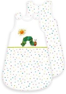 HERDING, Herding Premium-Schlafsack Raupe Nimmersatt - bunt, Raupe Nimmersatt 3360611235 - Baby-Schlafsack, 70x45 cm, Bezug: 100% Baumwolle Füllung: 100%Polyester
