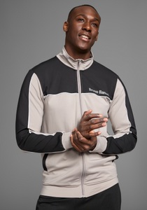 Bruno Banani Sweatjacke mit Reflektorstreifen in Teilungsnähten